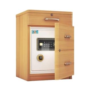 【虎牌】60cm隱藏式保險櫃辦公家用電子密碼床頭保險箱(保險箱/保險箱/儲物櫃)