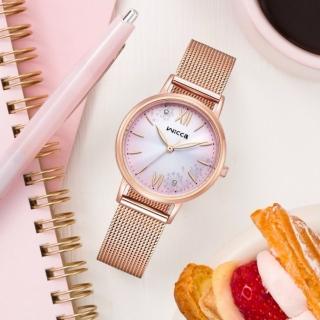 【CITIZEN 星辰】WICCA公主系列 臺灣限定 太陽能米蘭帶腕錶/30.2mm(KP5-166-97)