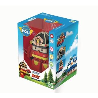 【ToysRUs 玩具反斗城】Robocar Poli救援小英雄波力 ROI 7吋聲光變形羅伊