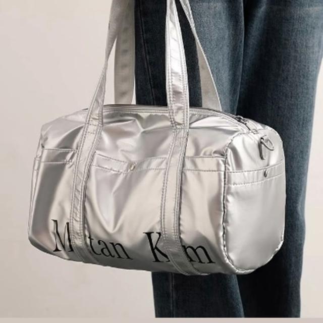 【米蘭精品】現貨+預購 側背包PU肩背包(旅行運動登機斜背男女包包2色m1ad13)