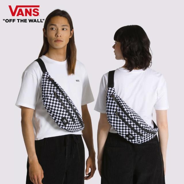 【VANS 官方旗艦】Ward 男女款黑白色棋盤格腰包