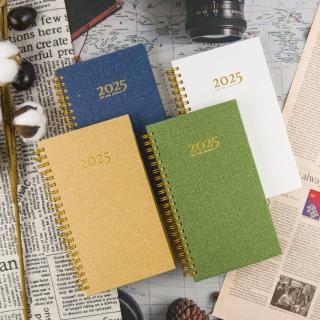 【Conifer 綠的事務】2025年40K薴麻雙線圈橫式週誌(月計畫 周計畫 無酸紙 FSC)