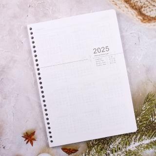 【Conifer 綠的事務】2025年16K直式週誌內頁(補充式內頁★適用26孔孔夾★)