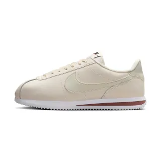 【NIKE 耐吉】Cortez 女鞋 白灰色 運動 休閒 經典 復古 皮革 小白鞋 阿甘鞋 休閒鞋 DN1791-003