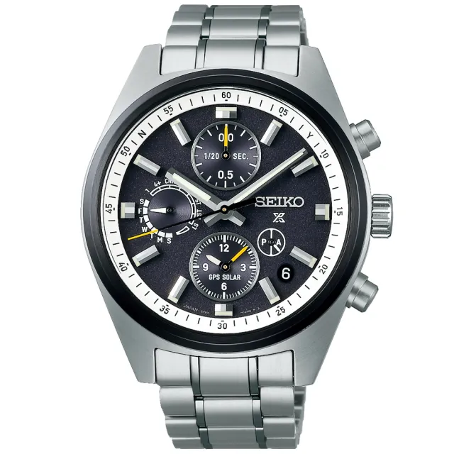 【SEIKO 精工】Astron系列 GPS 雙時區 太陽能計時腕錶 錶 手錶 送禮 (SSH167J1/5X83-0AH0D)
