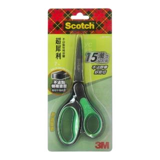 【3M】不沾黏特殊塗層不鏽鋼金屬事務剪刀 7吋 /支 SS-NS7