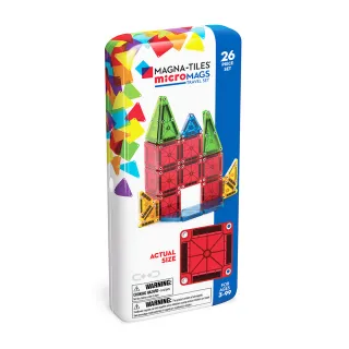 【Magna-Tiles】迷你磁力積木-26片旅行套組(方便攜帶)