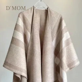 全羊羔毛兩用披風