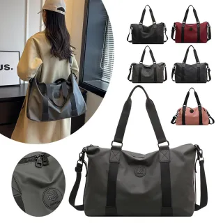 【samore】交換禮物 大容量短途旅行袋 防潑水斜挎包 搬家行李袋 出國旅遊登機 手提包/托特包 交換禮