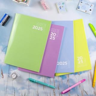 【Conifer 綠的事務】2025年16K簡單月計畫本+吊嘎涼爽超輕提袋組合(月計畫 無酸紙 FSC)