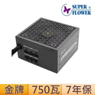 【SUPERFLOWER 振華】COMBAT SG 金牌750W 黑(半模組/ATX3.1/PCI5.0/750瓦/金牌/7年保固)