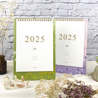 【Conifer 綠的事務】2025年25K時間絮語直式桌曆(月計畫 三角桌曆 臺曆)