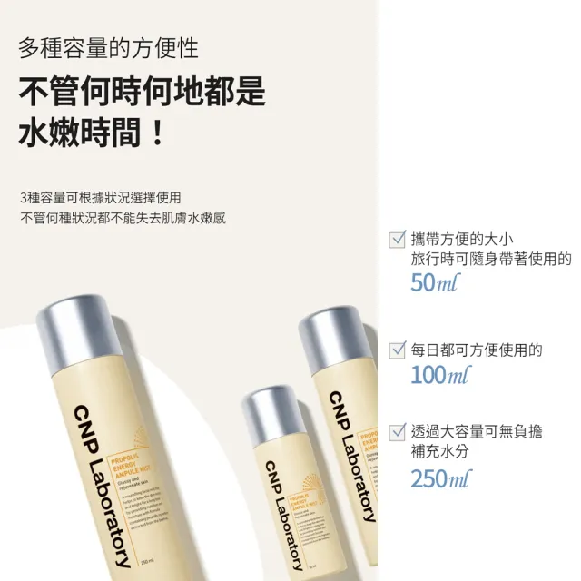 【CNP Laboratory】官方直營 蜂膠能量彈潤噴霧100ml(買一送一)