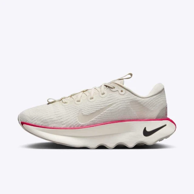 NIKE 耐吉 Wmns Motiva 女 慢跑鞋 運動 路跑 休閒 緩震 弧形鞋底 米白 粉(DV1238-104)