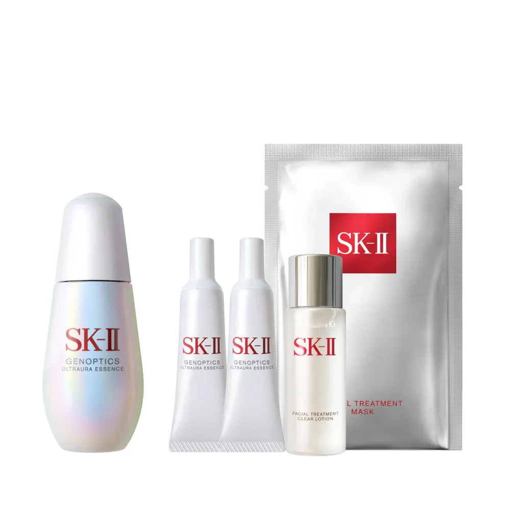 【SK-II】官方直營 光蘊臻采煥亮精華50ml(禮盒組/全新小燈泡/亮白肌膚/雙11)