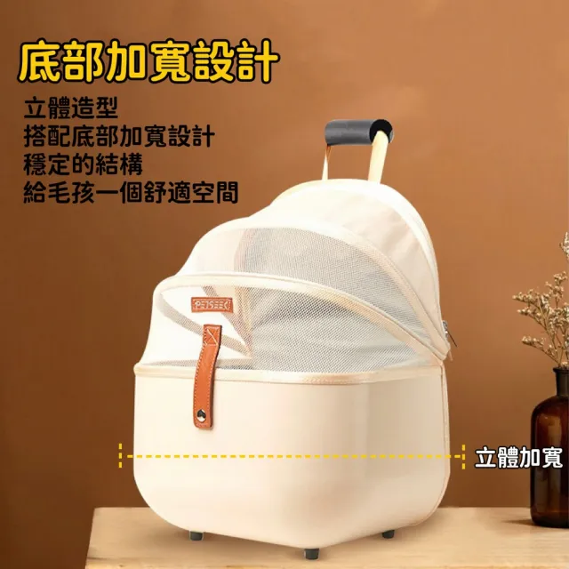 【Petvibe】Petseek寵覓輕便透氣寵物外出包(太空包/貓背包/貓咪後背包/貓外出包/寵物外出背包)