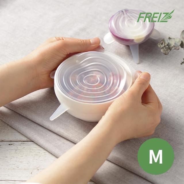 【FREIZ】耐熱矽膠保鮮蓋3入組(M)