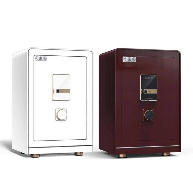【Mega Wealth 聚富保險箱】吉祥Plus密碼指紋雙認證精品保險櫃65MWC+金庫/(65公分高/防盜/三年保固)