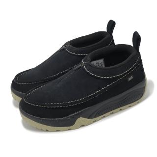 【NIKE 耐吉】休閒鞋 ACG Izy 男鞋 黑 穆勒鞋 拉鍊 麂皮 懶人鞋(FV4317-002)