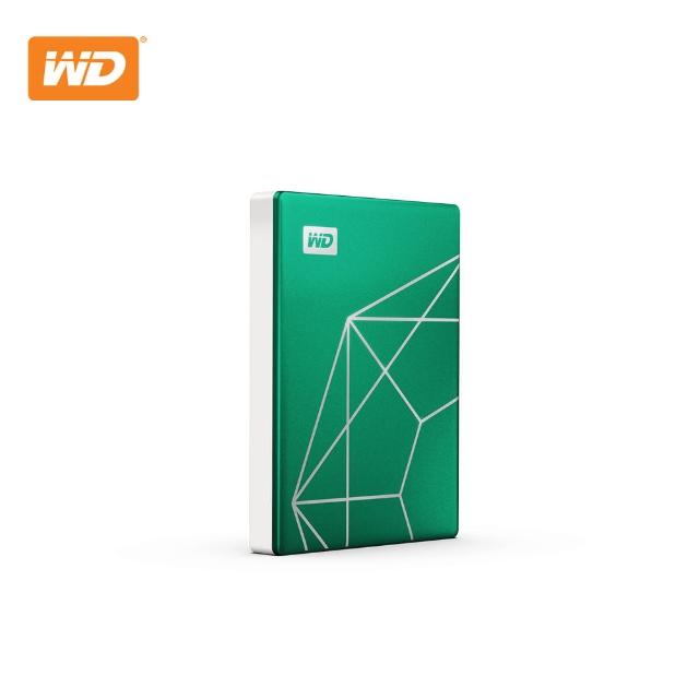 【WD 威騰】WD My Passport Ultra 2TB 2.5吋USB-C行動硬碟(翡翠綠)