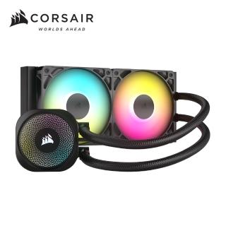 【CORSAIR 海盜船】NAUTILUS 240 ARGB CPU水冷散熱器(黑色)