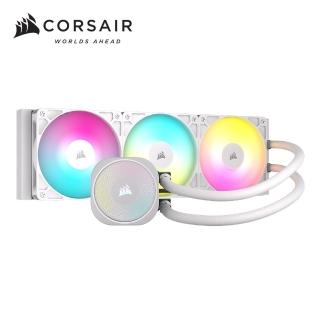 【CORSAIR 海盜船】NAUTILUS 360 ARGB CPU水冷散熱器(白色)