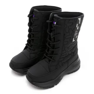 【MOONSTAR 月星】保暖防水童靴(黑)