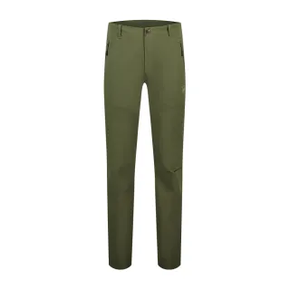 【Mammut 長毛象官方直營】Trekkers 3.0 Pants AF Men 健行防潑水長褲 深沼澤綠 男款 #1021-00800