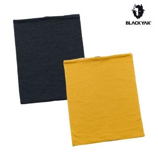 【BLACK YAK】美麗諾羊毛雙面多功能脖圍[黃赭色/麻花灰]DB2NAP02(美麗諾羊毛 雙面戴 保暖 脖圍)