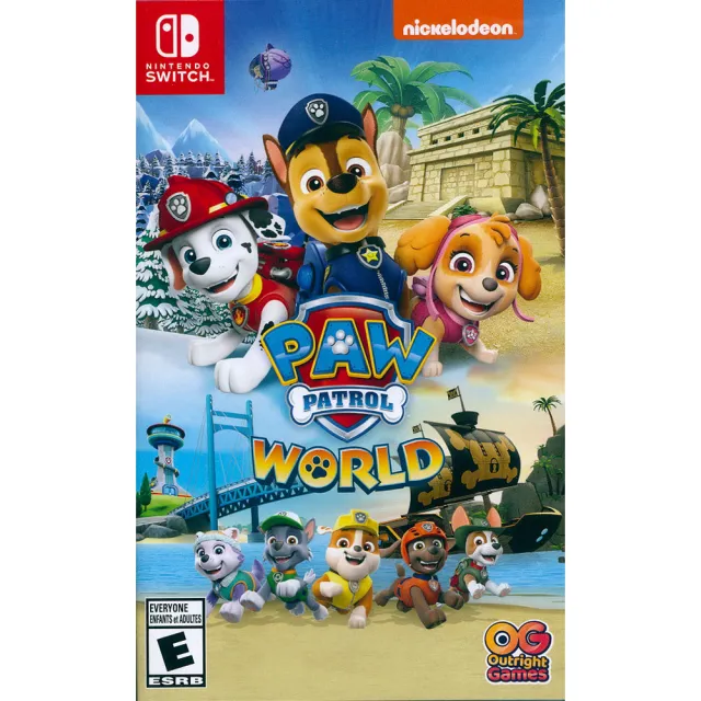 【Nintendo 任天堂】NS Switch 汪汪隊立大功世界 PAW Patrol World(中英日文美版)