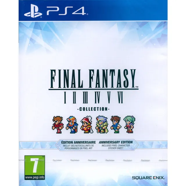 【SONY 索尼】PS4 最終幻想 太空戰士 像素複刻 1-6 合集 FF I-VI(中英日文歐版)