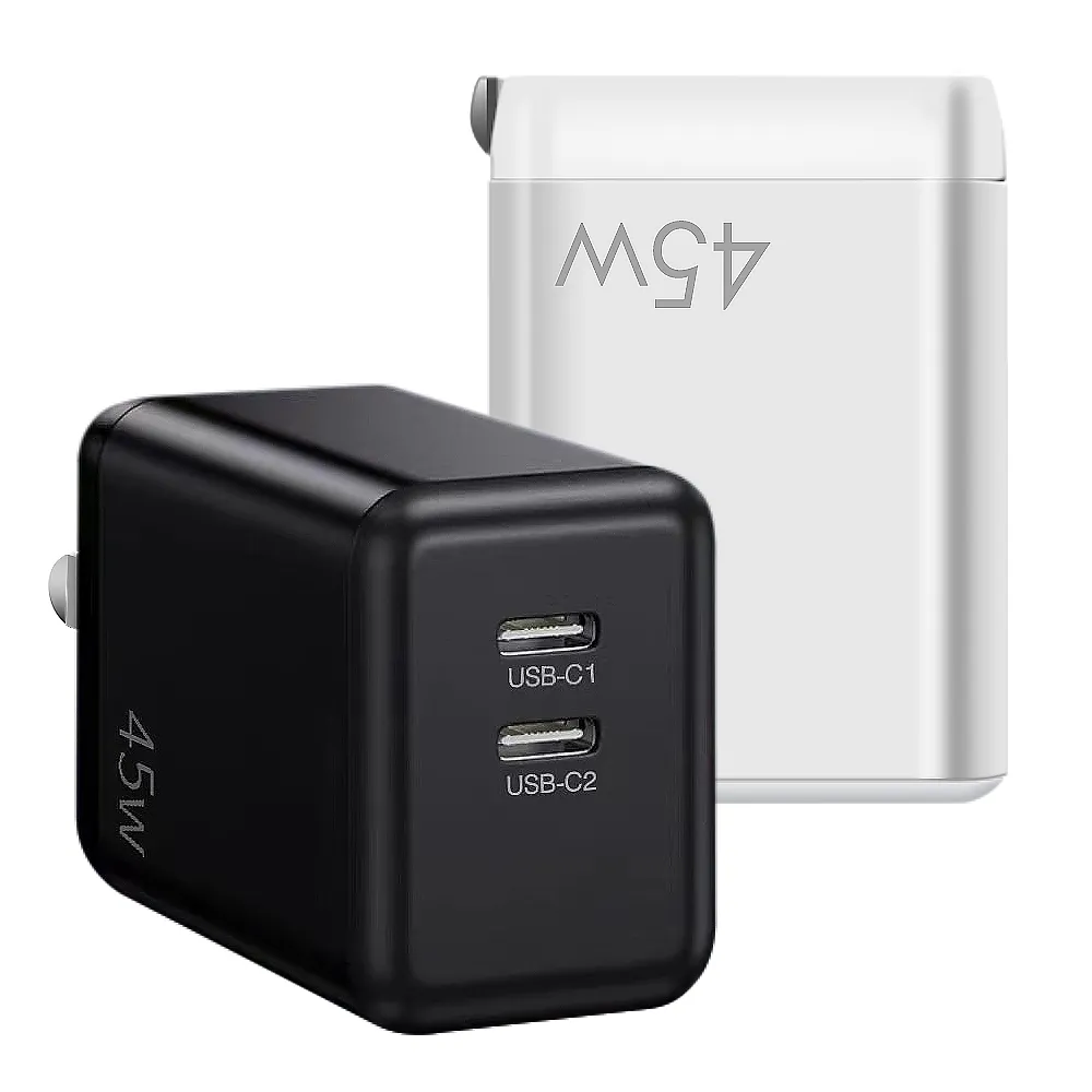【CityBoss】45W 雙Type-C 氮化鎵PD快速充電器