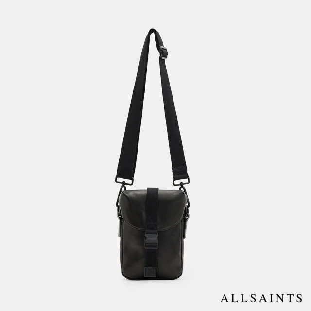 ALLSAINTS JUAN 羊皮斜背包Black M145XB