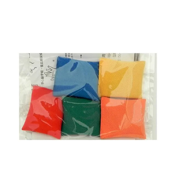 【鴻昌】彩色沙包5入(幼教 玩具 手指訓練)