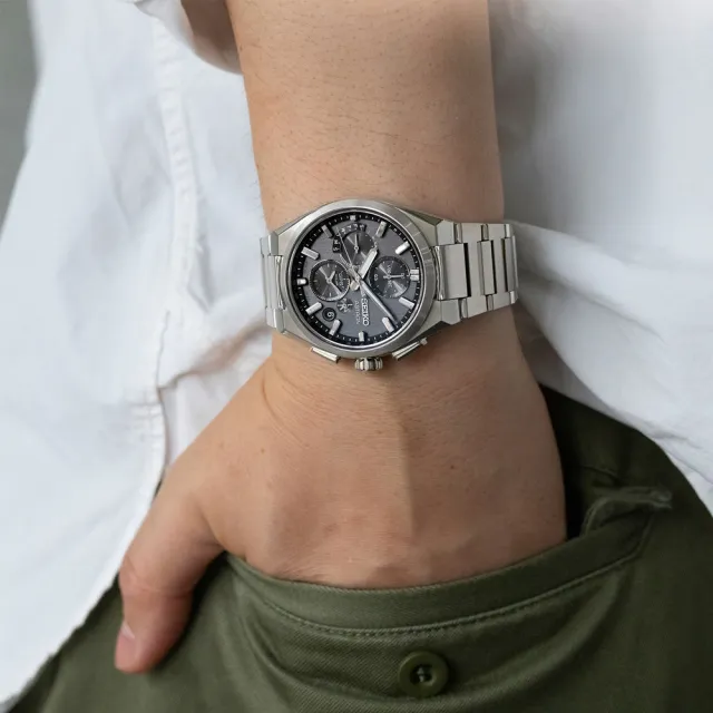 【SEIKO 精工】Astron系列 GPS 鈦金屬 太陽能計時腕錶 錶 手錶 送禮 (SSH163J1/5X83-0AE0D)