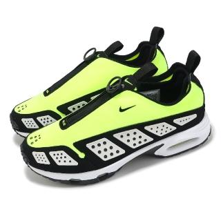 【NIKE 耐吉】休閒鞋 Wmns Air Max SNDR 女鞋 男鞋 螢光黃 黑 拉鍊(FZ2068-700)