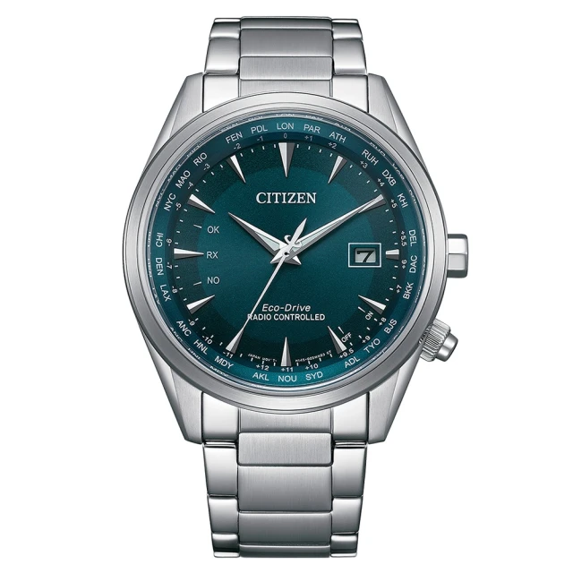 CITIZEN 星辰 萬年曆錶 光動能錶 電波錶 男錶 手錶(CB0270-87L)