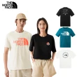 【The North Face 官方旗艦】男女款短Tee-印花款/基本款系列(多款可選)