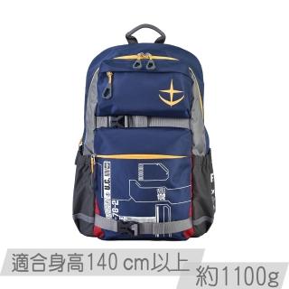 【IMPACT 怡寶官方直營】機動戰士鋼彈 AGS回彈減壓護脊書包 大 深藍（速）(適合身高140cm以上學童)