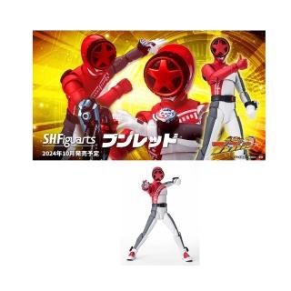 【BANDAI 萬代】SHF 爆上戰隊 Bun Red 範道大也 可動完成品(代理版)