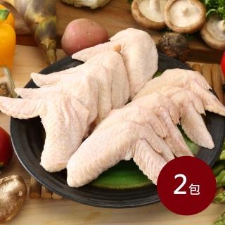 【八方行】生鮮二節翅2包組(1000g/包)