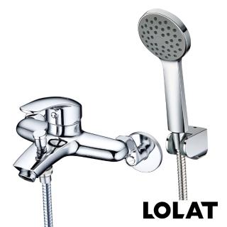 【LOLAT 羅力】官方直營 實惠時尚沐浴水龍頭/鉻(SNN1736H)