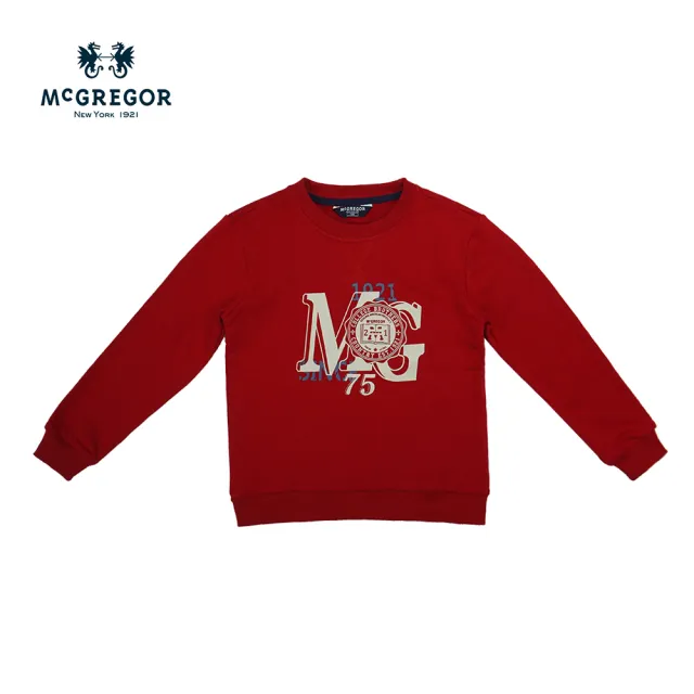 【MCGREGOR 瑪格麗格】logo徽章印花圓領T恤-男童款(246702)