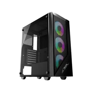 【華碩平台】R7八核GeForce RTX 4060{麒麟座K36B}電競電腦(R7-7700/A620/16G D5/500G)
