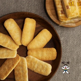 【旺旺】仙貝經濟包 350g/包(米果 全素 仙貝)