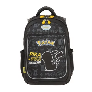 【IMPACT 怡寶】寶可夢成長型護脊書包 黑(國小 小學 兒童 學生)