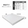 【ASSARI】日式高彈力冬夏兩用彈簧床墊(雙大6尺)