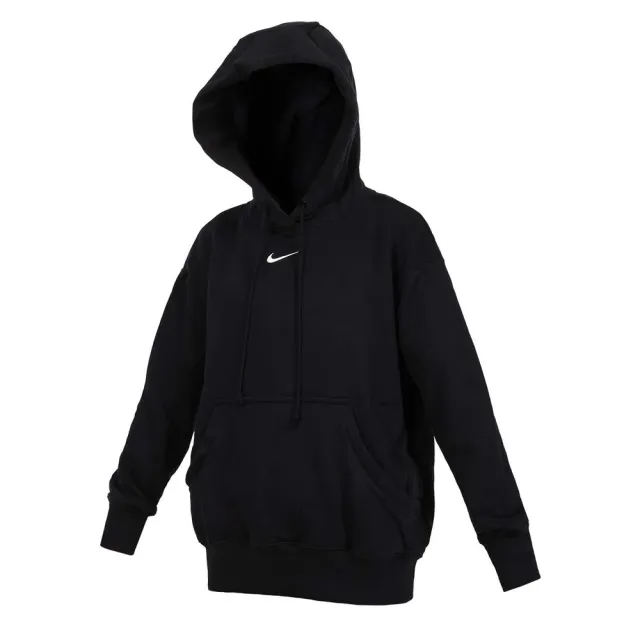 【NIKE 耐吉】女長袖連帽T恤-上衣 休閒 運動 慢跑(DQ5861-010)