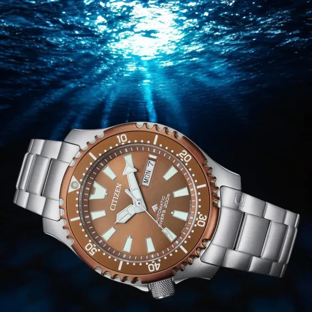 【CITIZEN 星辰】Promaster 鋼鐵河豚 限量 潛水錶 機械錶 男錶 手錶42mm 送禮首選 自用(NY0164-65X)