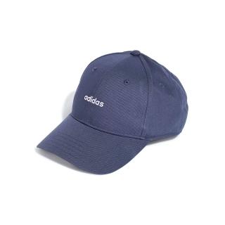【adidas 愛迪達】BSBL Street Cap 丈青白色 防曬 遮陽 鴨舌帽 帽子 棒球帽 IY5419